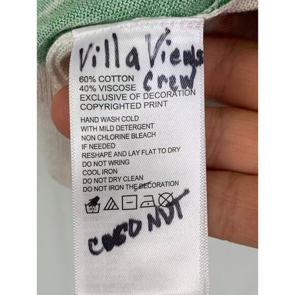 Tommy Bahama S Cotton Floral & Parrot Sequin Embellished Sweater Vacay RT10534 - Picture 5 of 9